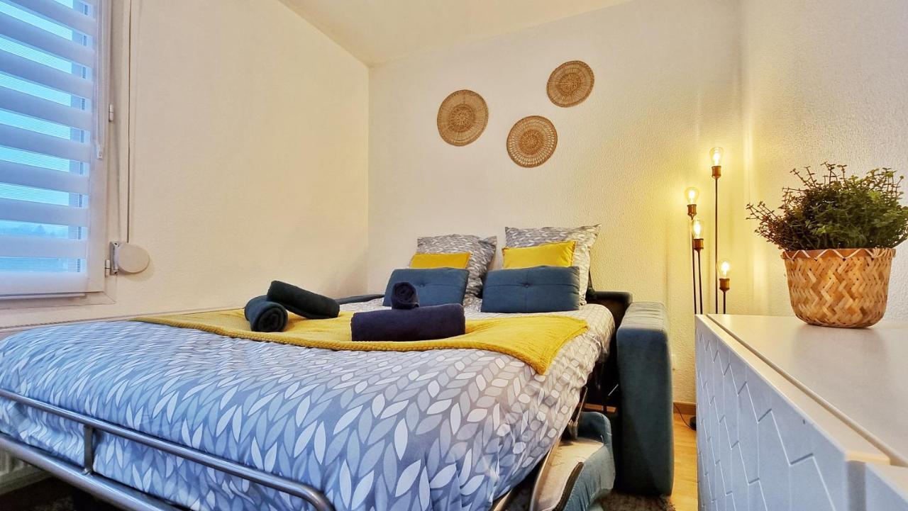Le Smart - Parking - Terrasse - Wifi - Mulhouse - Relax Bnb Pfastatt Экстерьер фото