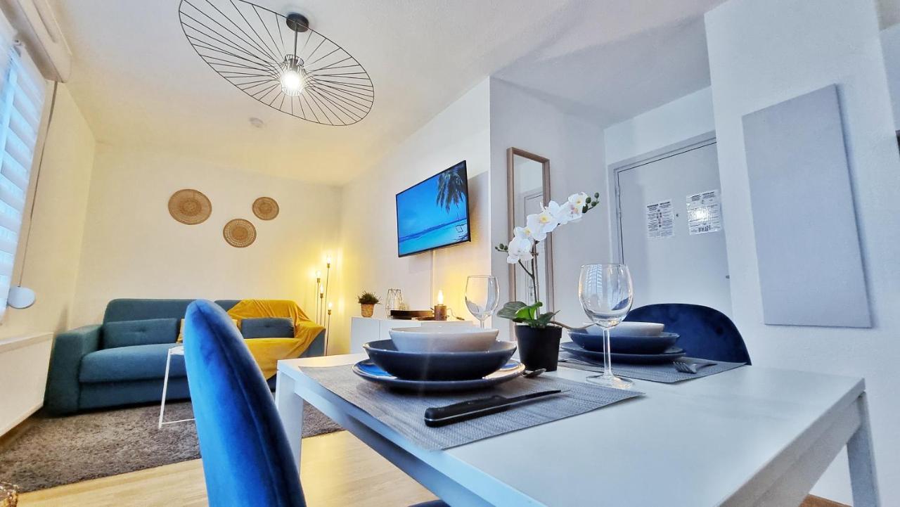 Le Smart - Parking - Terrasse - Wifi - Mulhouse - Relax Bnb Pfastatt Экстерьер фото
